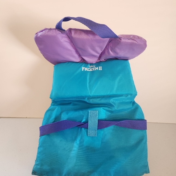 Disney Frozen II Anna Elsa Kids Child Size Life Jacket PFD 30-60 Lbs - Picture 4 of 5